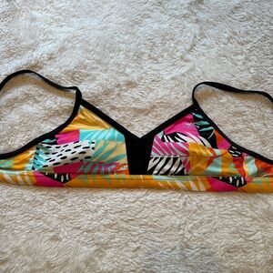 “Zxsport” Tropical Bikini Top, Tween